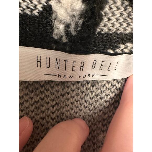 Hunter Bell Women’s Keller Cardigan Bold Abstract Polka-Dot Sz Small - Picture 7 of 7